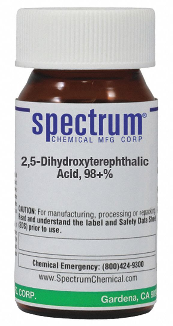 Dihydroxyterephthalic Acid, 5g, Amber Glss