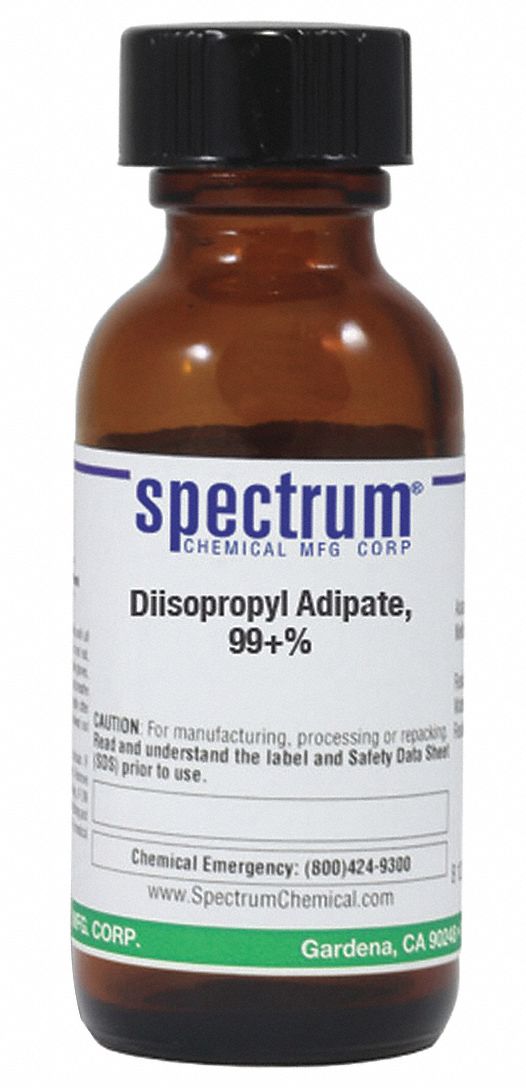 Diisopropyl Adipate, 25mL, Amber Glass