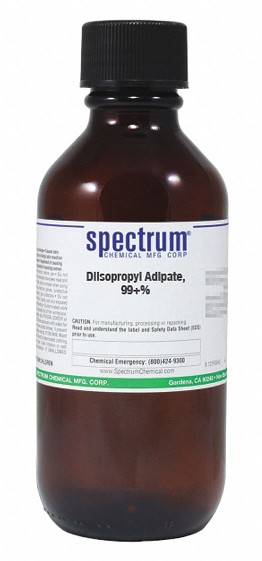 Diisopropyl Adipate, 500mL, Amber Glass