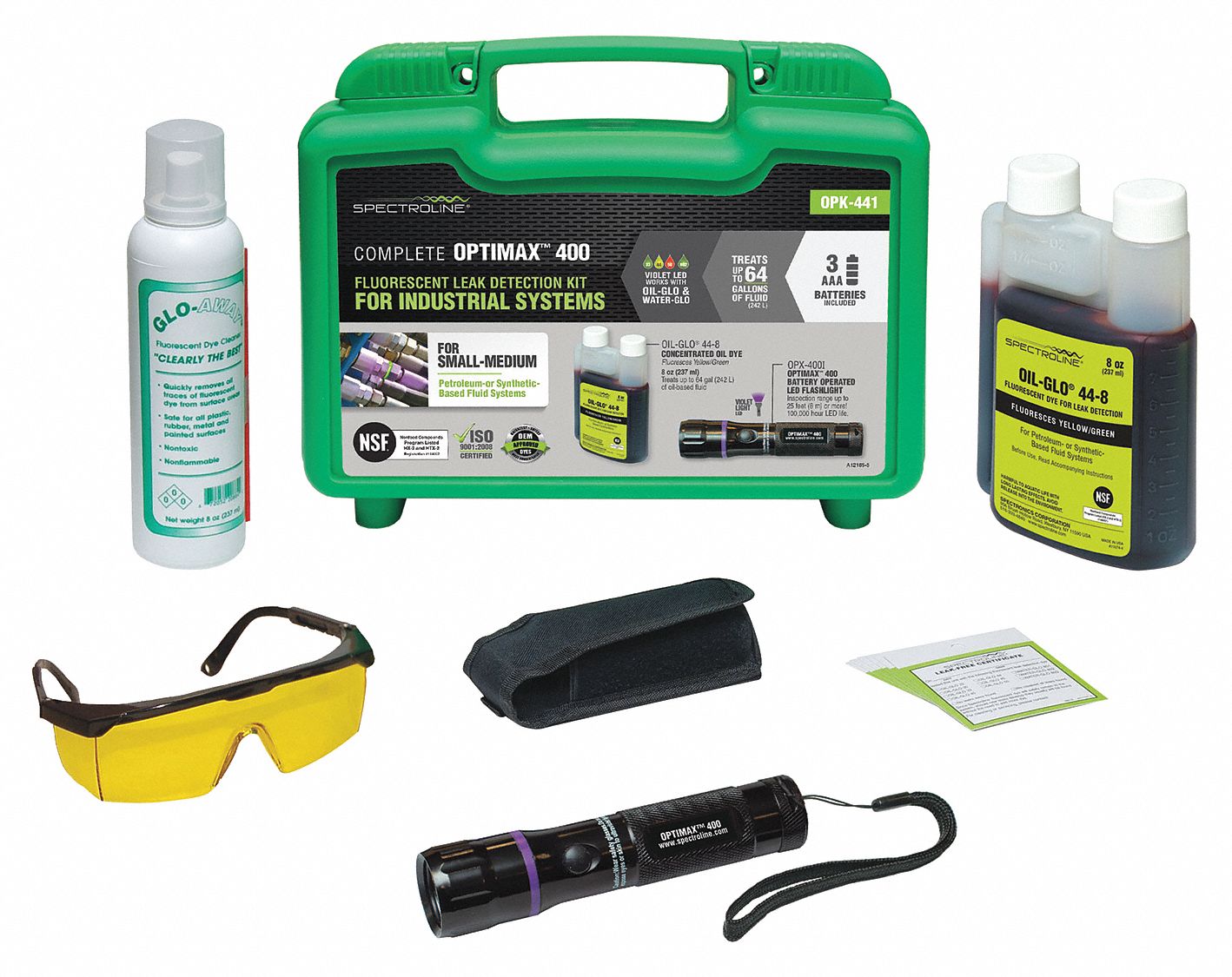 UV Dye & Torch Kit Leak Detection Dye For Gear Oil & Hydraulic Oil Leaks RLD4 