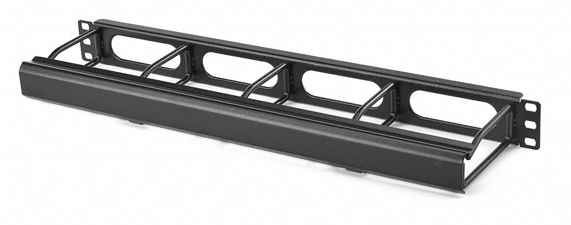 Single Side Horizontal Ring Manager: Horizontal, 1 U, Single Side Sides