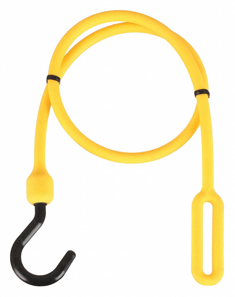 TENDEUR ELASTIQUE,JAUNE,LO 30 PO