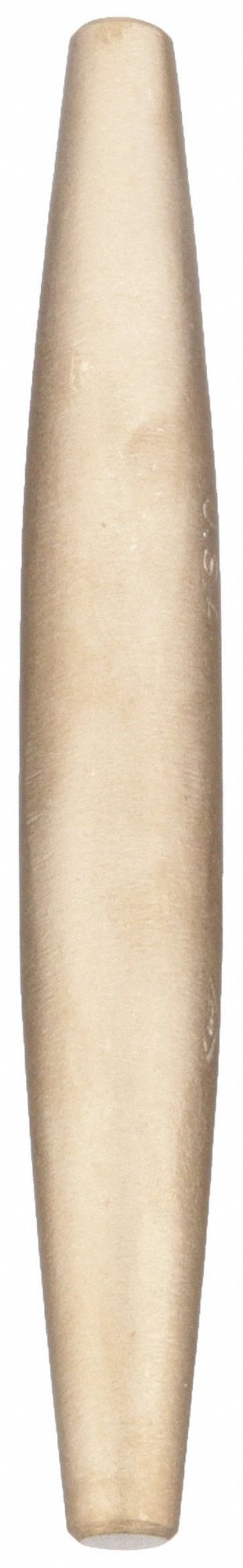 Drift Pin, Barrel Type: Non-Sparking, 9/16 in Tip Size, Hexagon, 1 1/16 in Shank Wd, 8 in Overall Lg