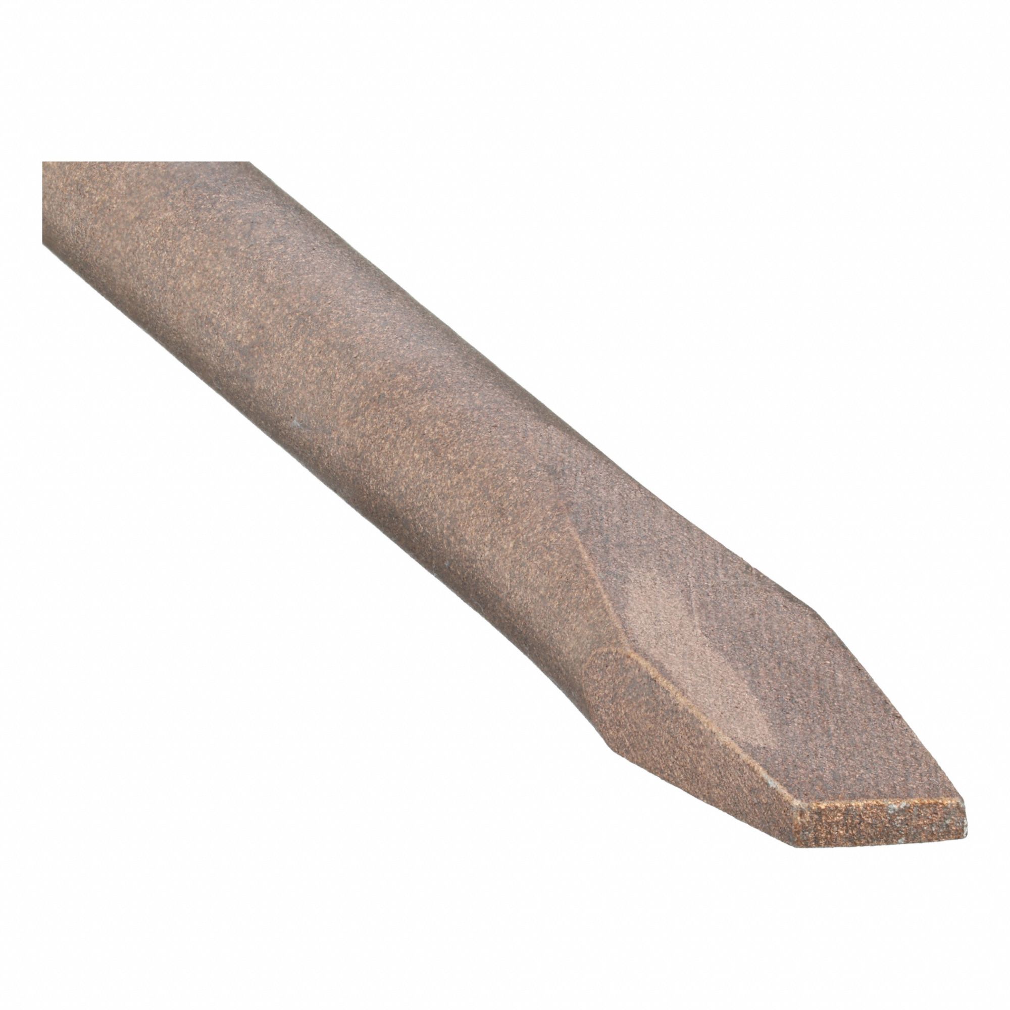 Non-Sparking Slotted Screwdriver: Beryllium Copper, 1/4 in Tip Size, Std Lg, 4 in Shank Lg