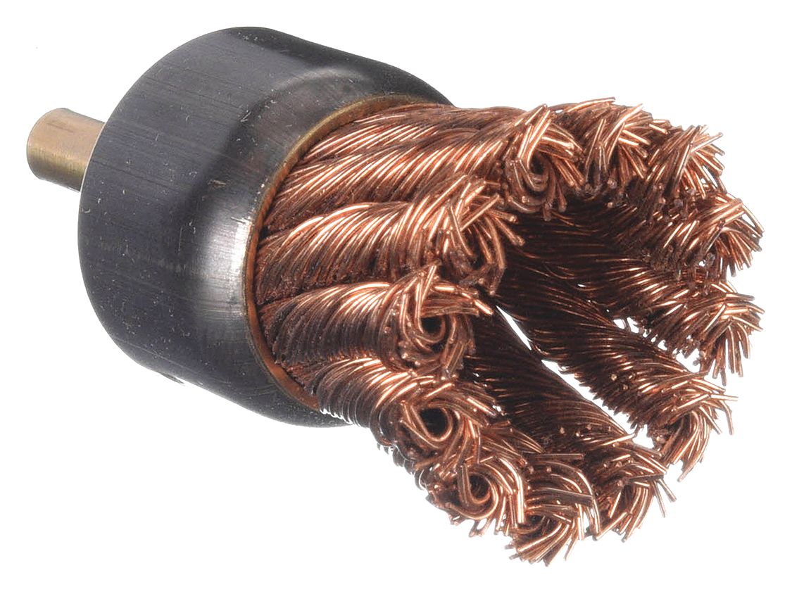 Knot Wire End Brush, Carbon Steel