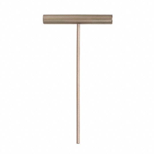 Ampco Hex Key Tip Size 3 8 In Long Arm Length 6 In Short Arm Length 4 1 2 In Natural 46c093 Wt 3 8 Grainger