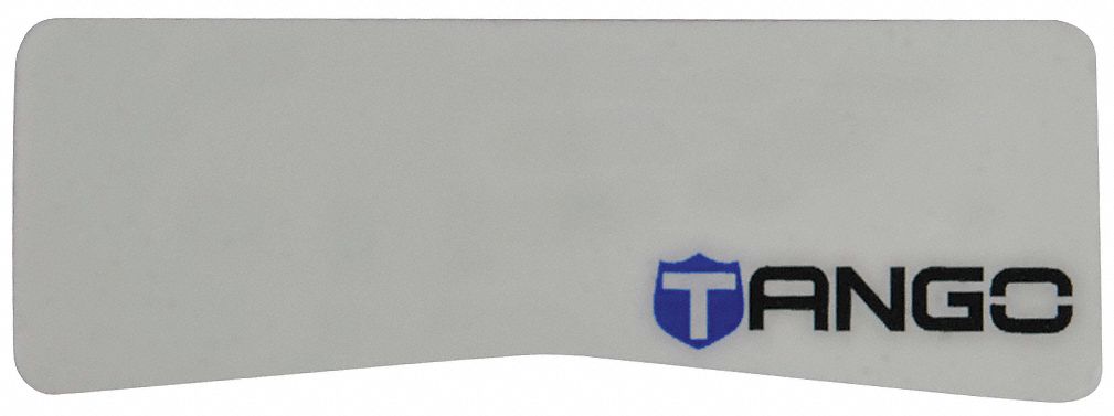 NAMEPLATE, FOR TANGO TX1 COMPATIBLE DETECTOR SERIES, TANGO TX1, WHITE