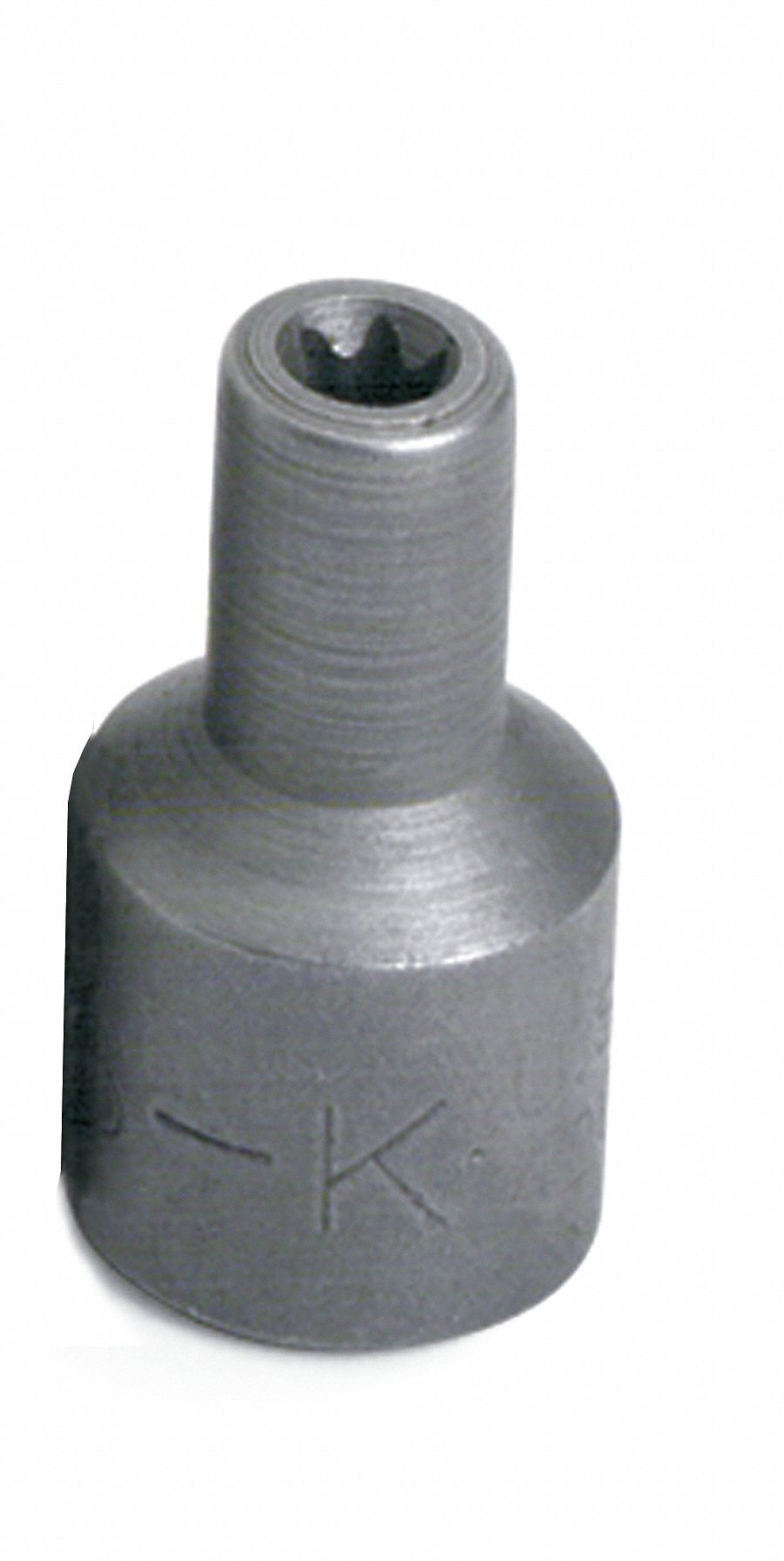 Socket: 1/4 in Drive Size, E4 Socket Size, External Torx, Std, Chrome