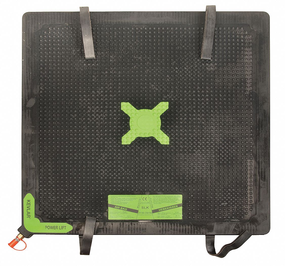 SIMPLEX, 10.8 ton Capacity (Tons), 7 in Max. Lift Ht (In.), Lifting Bag