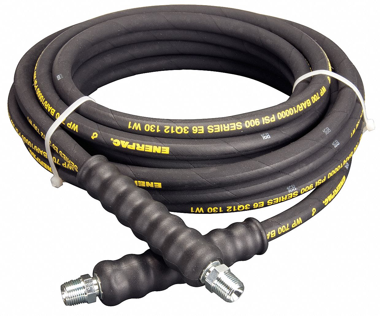 ENERPAC Hydraulic Hose Assembly 3/8 in x 3/8 in Fitting Size, NPTF x