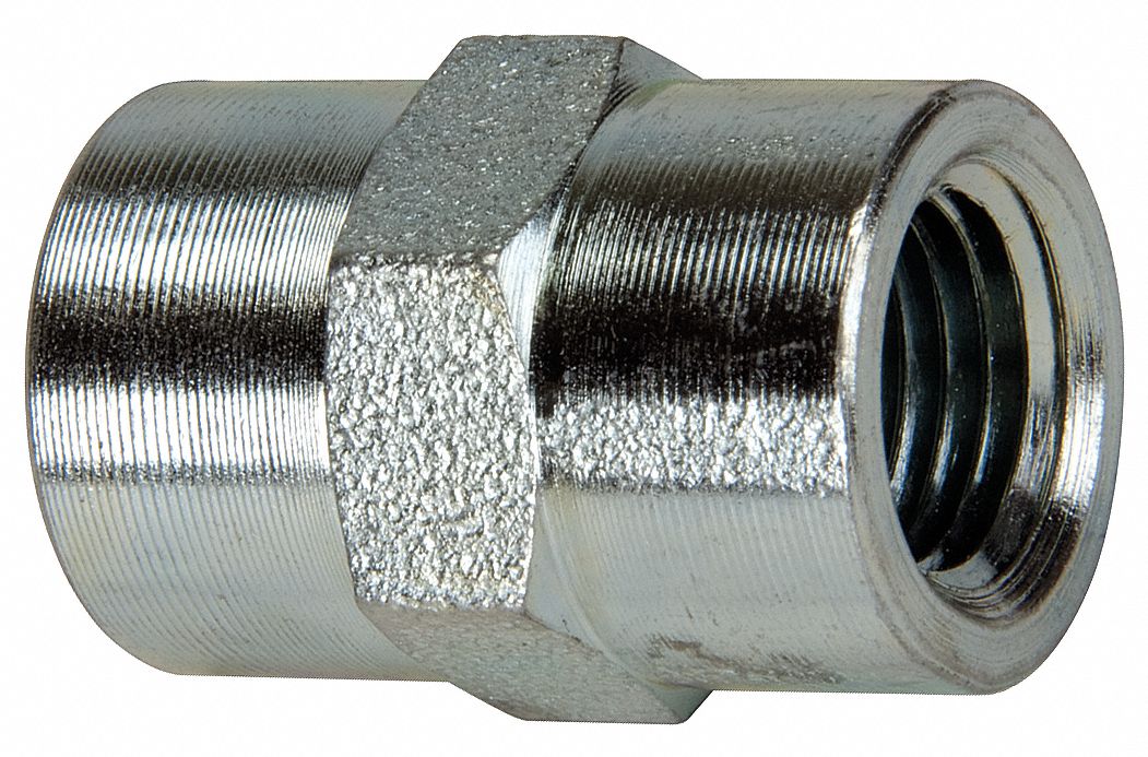 hydraulic hose adapter fitting steel material grainger close