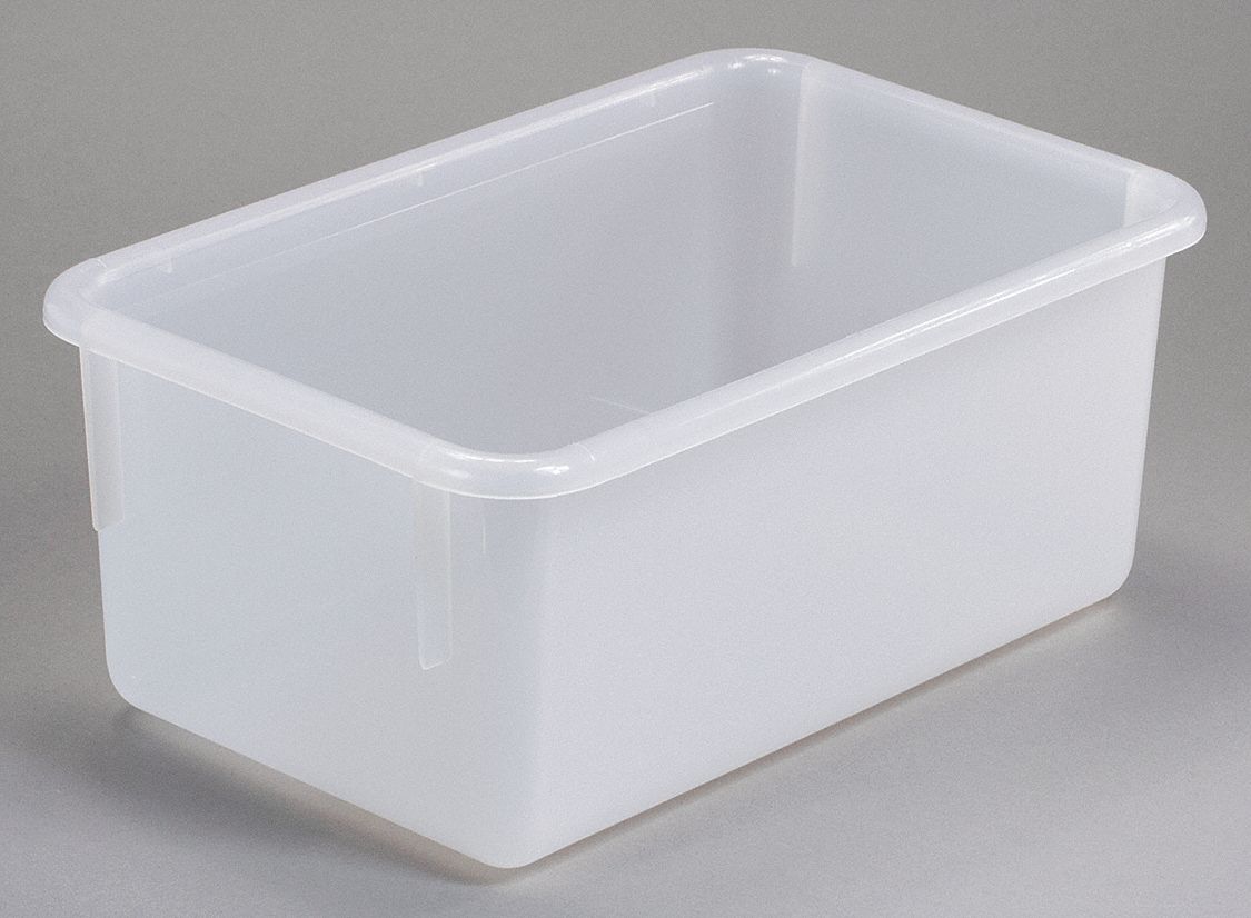 Sterilizing Tray: Polypropylene, 5 in Overall Ht, Rectangular, 8 in Overall Wd, 12 in Overall Lg