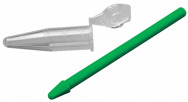 Pestle: Polypropylene, 1.5 mL Capacity - mL, 88 7/8 mm Pestle Lg, Pestle