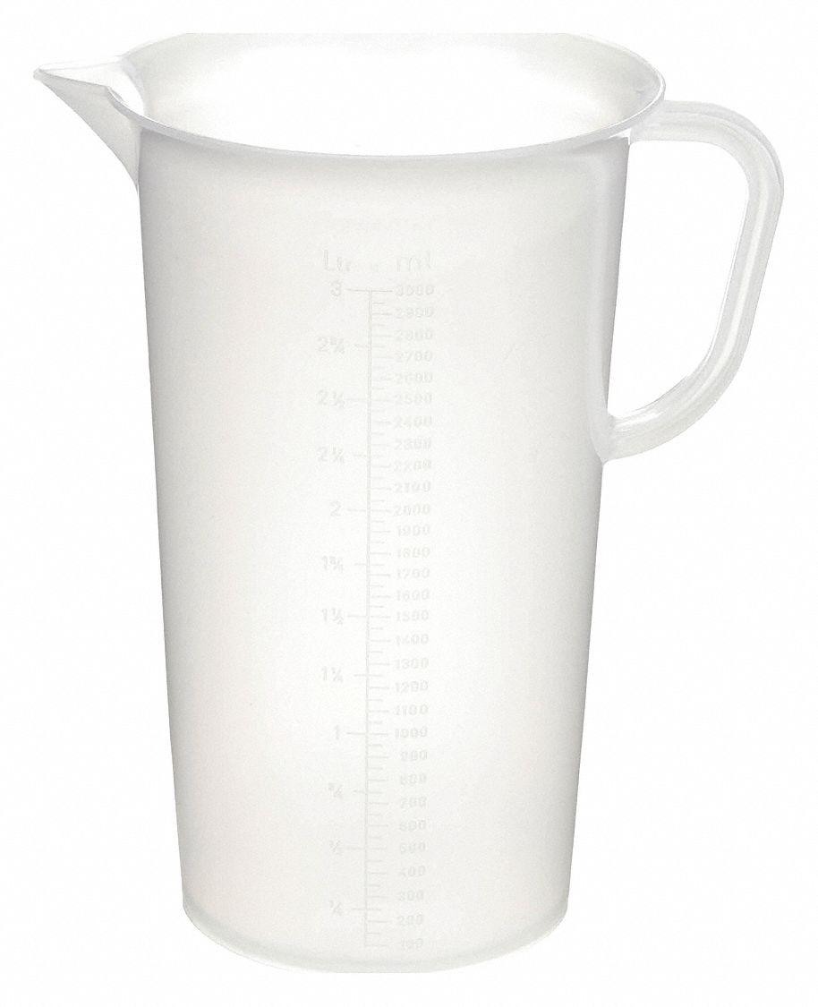Pitcher, 3 L, 266 mm H, 124 mm, 162 mm Dia