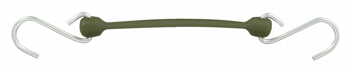 SANGLE ELASTIQUE,VERT MILIT,LO 6 PO