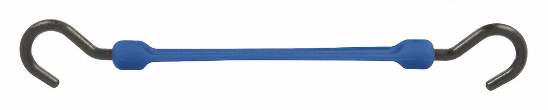 SANGLE ELASTIQUE,BLEUE,LO 12 PO