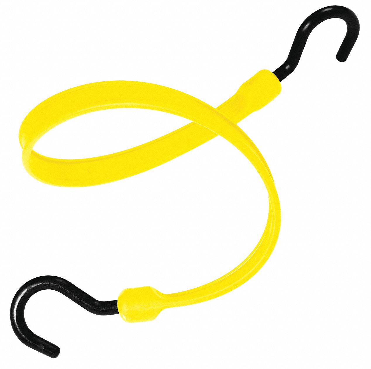 THE BETTER BUNGEE Yellow Polyurethane Bungee Strap with JHooks, Bungee