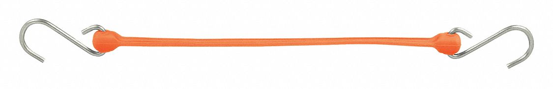 SANGLE ELASTIQUE,ORANGE,LO 18 PO