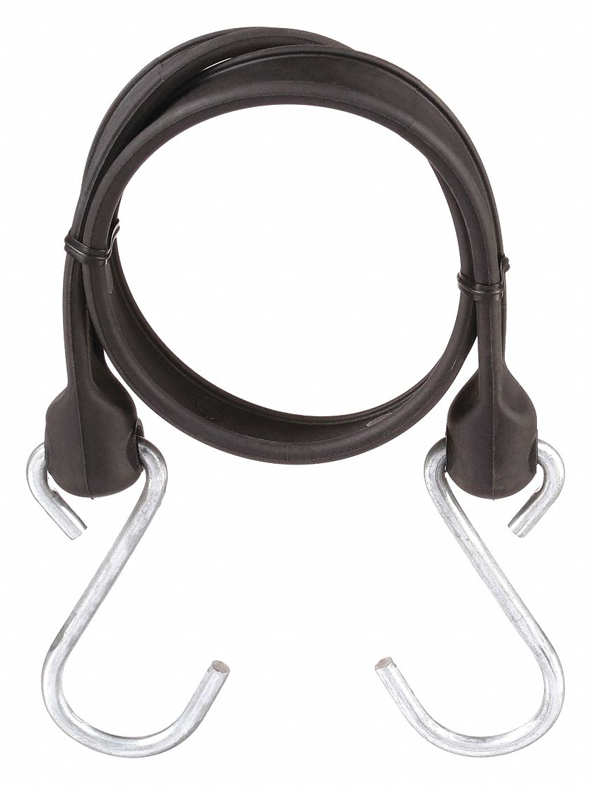 THE BETTER BUNGEE BUNGEE STRAP,BLACK,36 L - Bungee Cords and