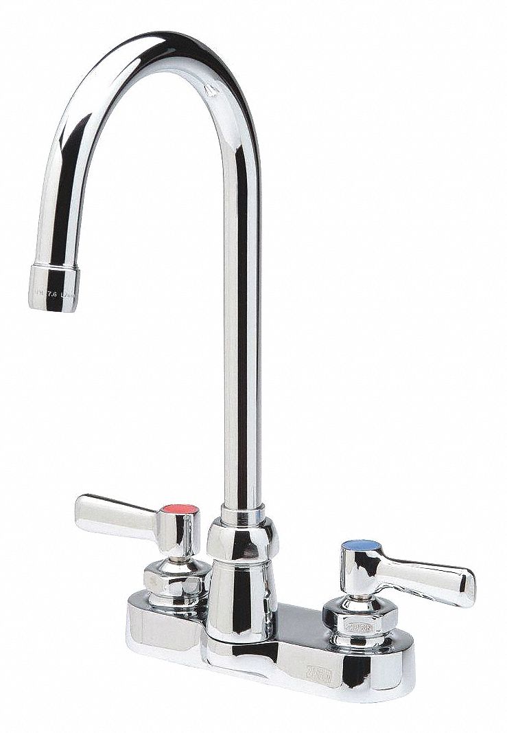 Gooseneck Chrome Zurn AquaSpec Brass