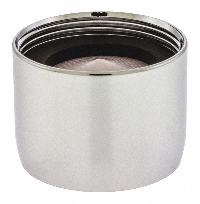 Outlet: 1.2 gpm Flow Rate, Aerated Flow Outlet, Brass, Chrome Finish, Female