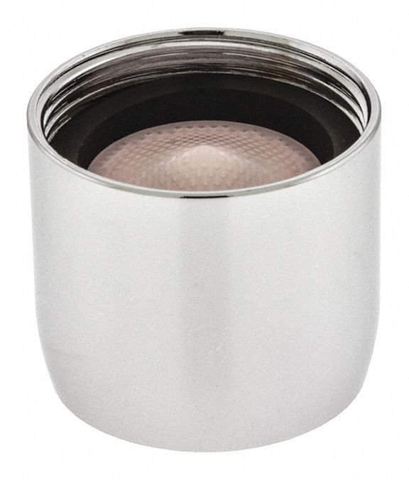 Outlet: 1.2 gpm Flow Rate, Aerated Flow Outlet, Brass, Chrome Finish, Female