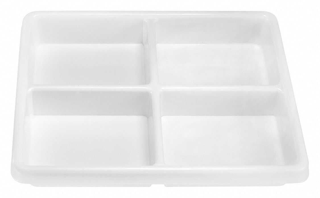 4-Compartment Tray 2 1/4 in H 14 in W