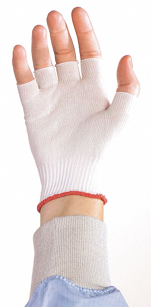 Cleanroom Gloves, Polyester, Univsl, PK200