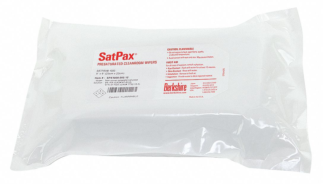 Wet Cleaning Wipes: Soft Pack, 75 ct Container Size, Ready to Use, Unscented, Alcohol