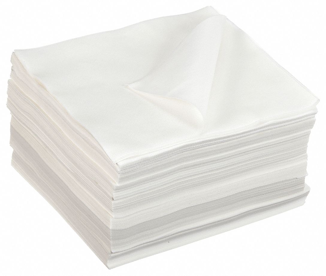 LINGETTES P/SALLE BLANCHE,9 PO X 9 PO