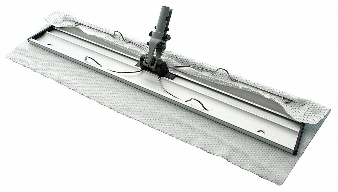 BERKSHIRE Flat Mop Frame, Aluminum, SS 46D113BCR.MOP2.1 Grainger