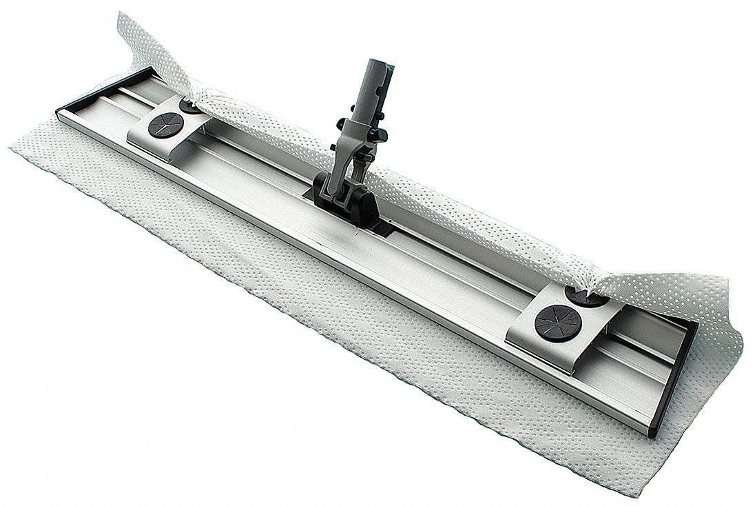FLAT MOP FRAME,23 IN W,ALUMINUM