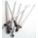 TELESCOPIC HANDLE,71 IN L,SILVER