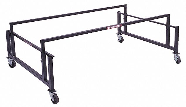 46D252 - Pick-Up Bed Dolly Silver Aluminum