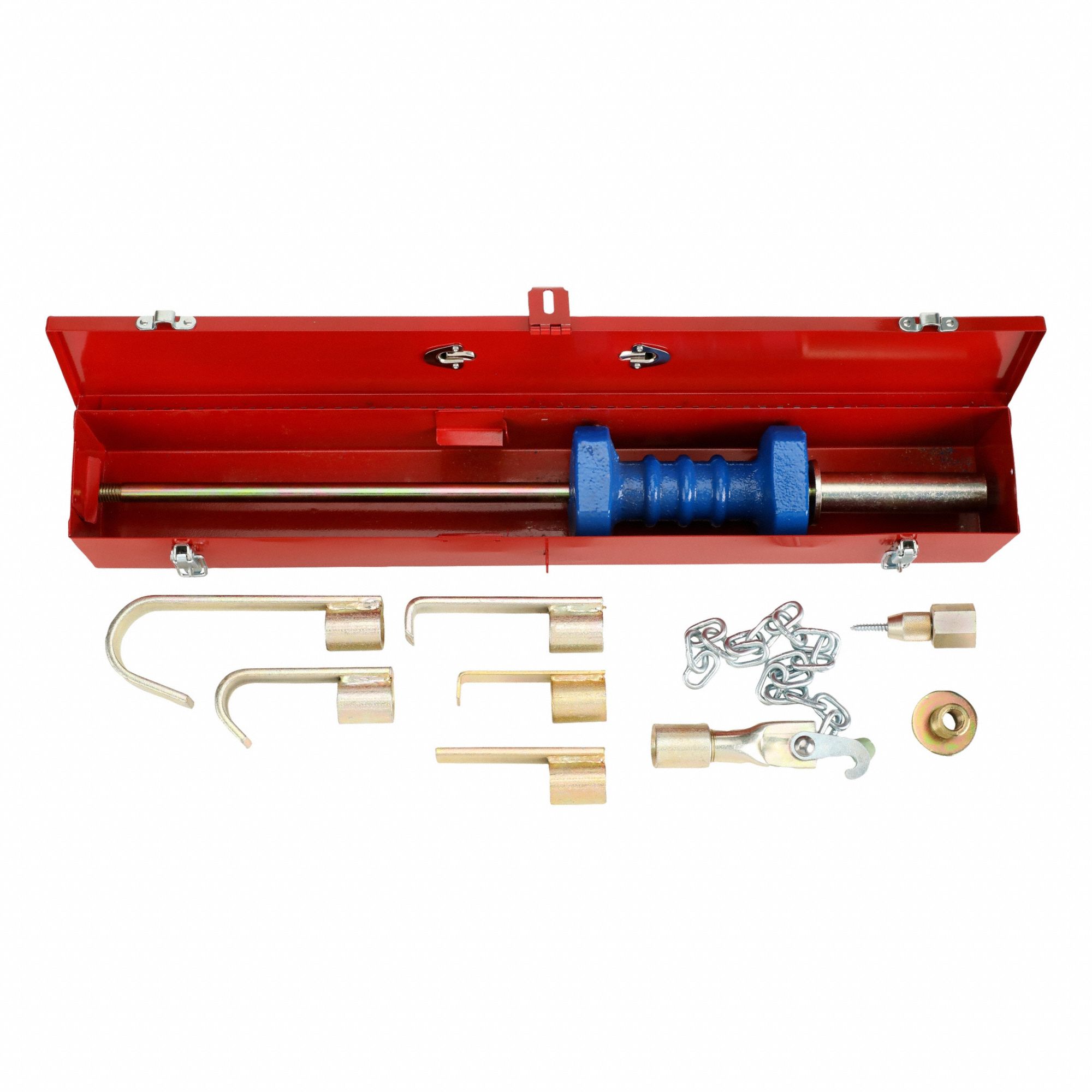 KEYSCO TOOLS Dent Repair Kit: 27 in Lg, 12 lb Hammer Head Wt