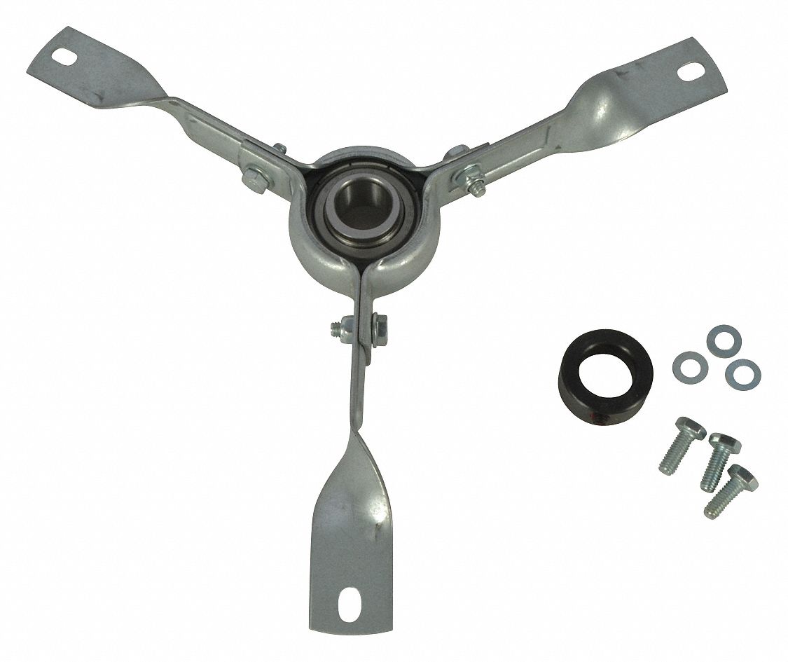 Bearing Bracket Assembly: For Use With 5NRC9, Galvanized, 5, 850 RPM Max Op Speed, For 2 hp Max