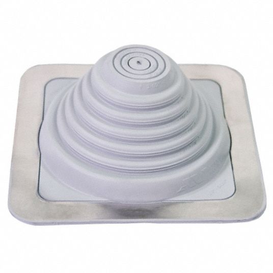For Pitched Roof, Square Base, Roof Vent Pipe Flashing 46E374SQ301GA