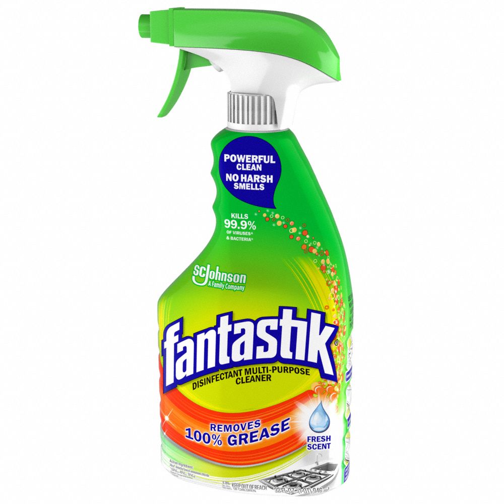 FANTASTIK Kitchen Cleaner Spray, 32 oz, Trigger Spray Bottle, Liquid
