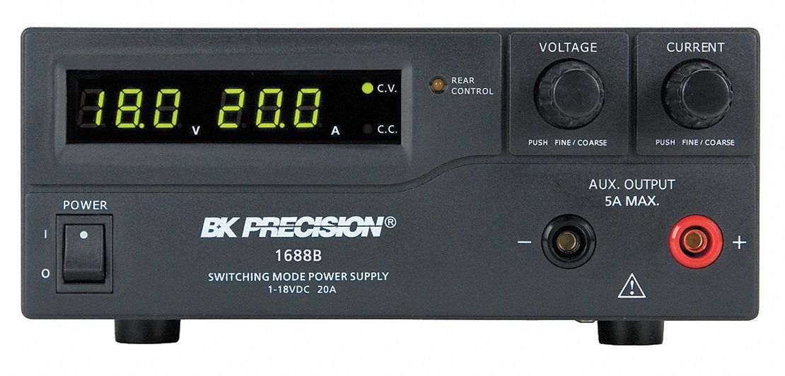 0-60 V Output Voltage B&K Precision 1715A Single Output DC Power Supply 4 Digit LED Display 0-2 A Output Current B&K Precision Corporation 