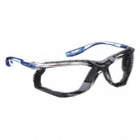 SAFETY GLASSES, GASKET, ANTI FOG, CLEAR, INDOOR/OUTDOOR MIRROR, PLASTIC, POLYCARBONATE, FOAM