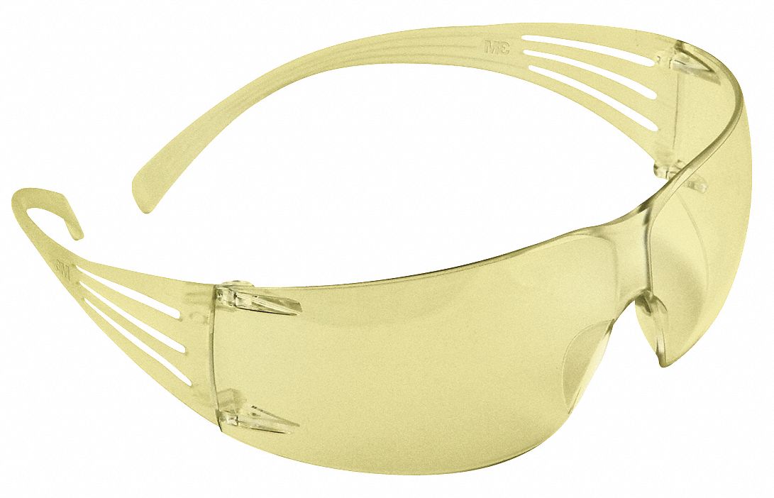 Safety Glasses Amber Anti-Fog Amber