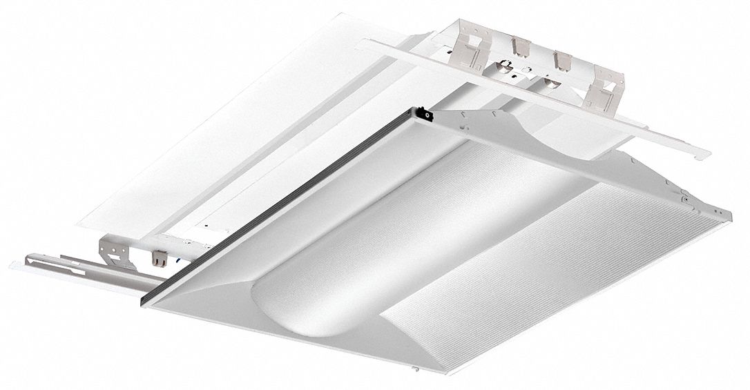 Lithonia Lighting Volumetric Troffer 2l 2x2 46f508 2vt8rt 2 17