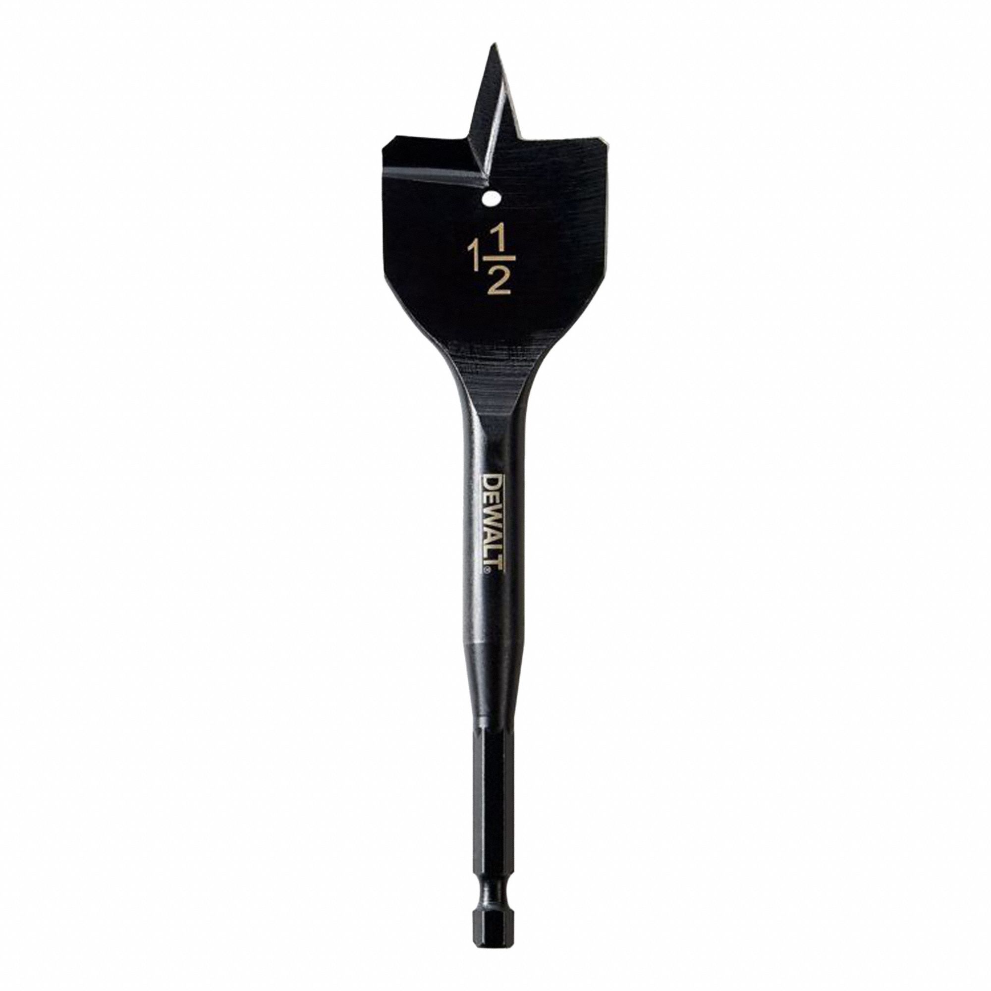 FORET PLAT POUR PERÇAGE DU BOIS, 1 1/2 X 6 PO LONG, TIGE 1/4 PO