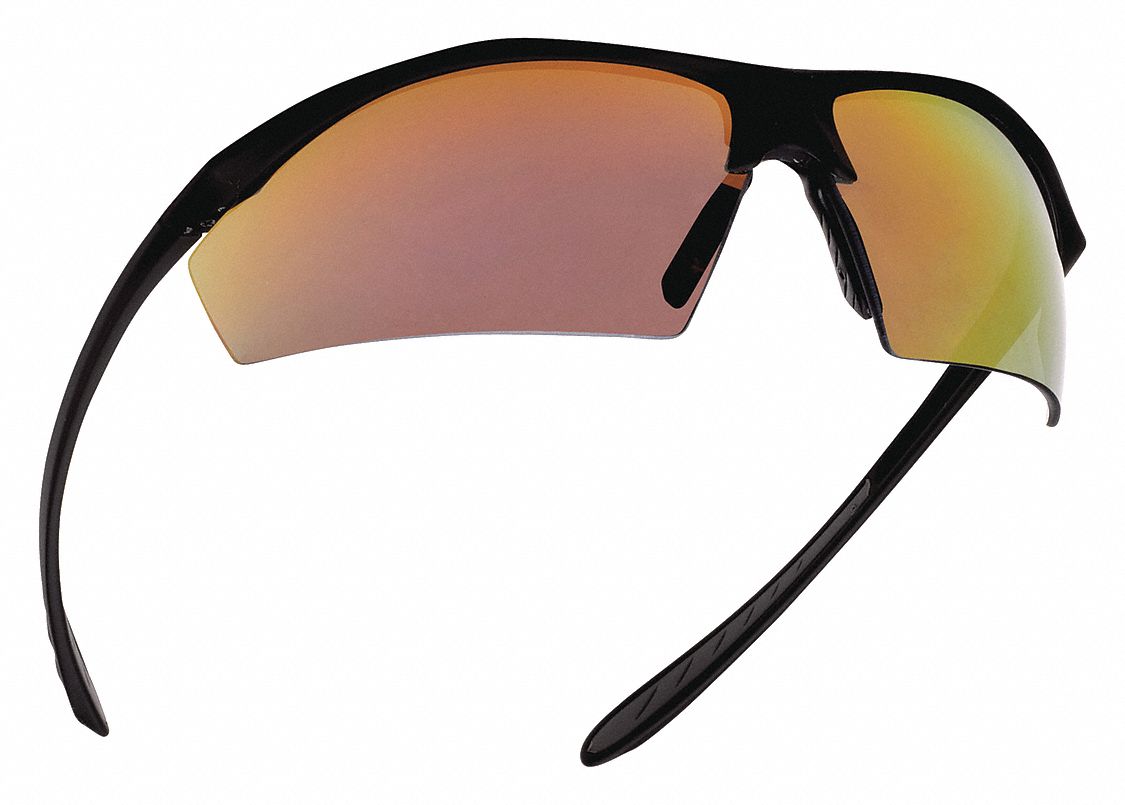 Ballistic Safety Glasses, Red Mirror