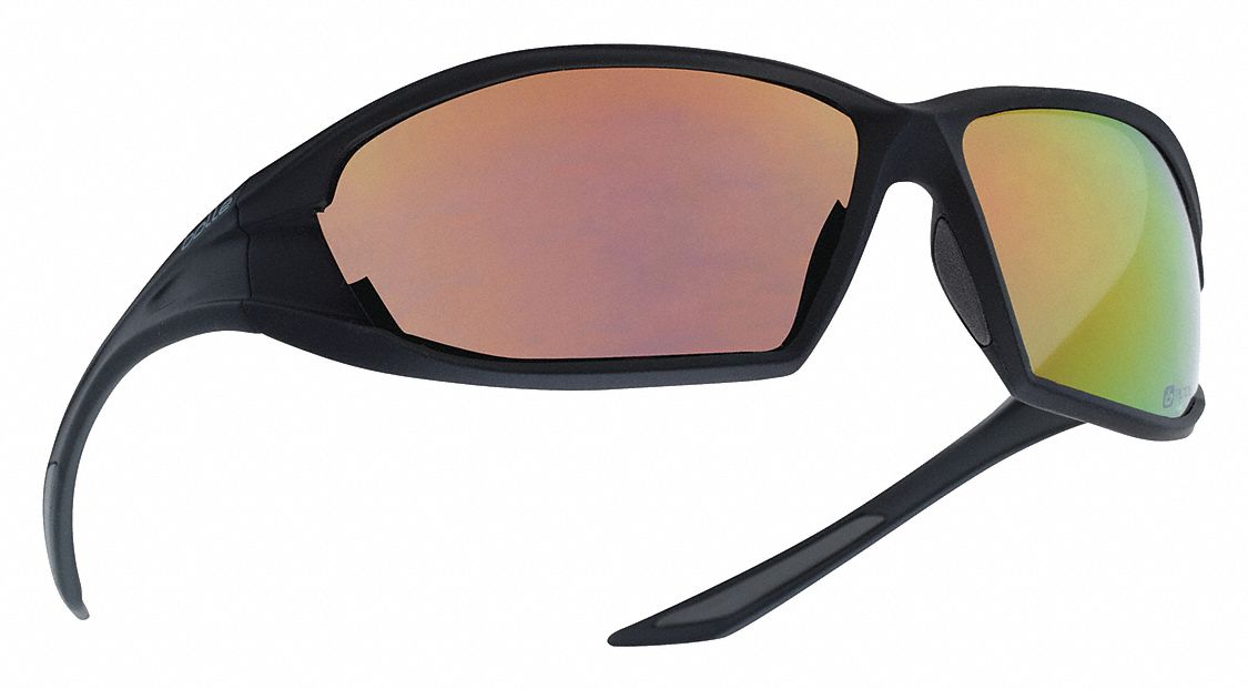 Ballistic Safety Glasses, Red Mirror