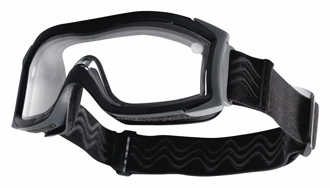 BOLLE SAFETY, AntiFog /AntiScratch, Direct, Ballistic Goggles