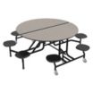 Round Mobile Stool Tables image