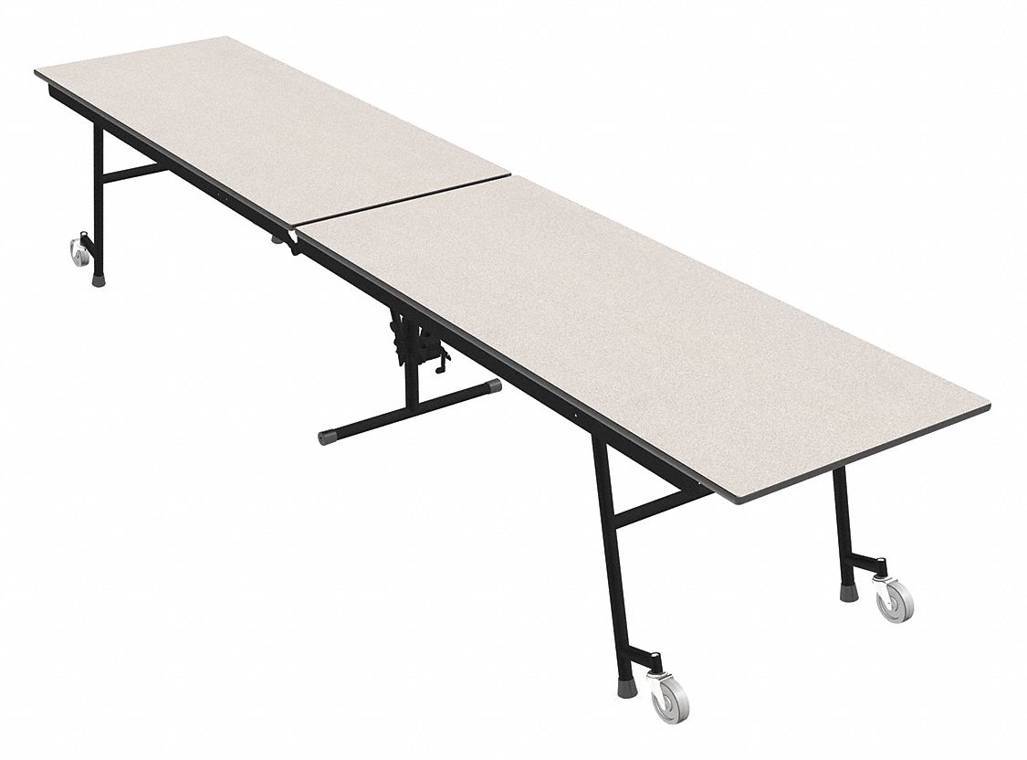 PALMER HAMILTON, 144 in Wd, 30 in Dp, Mobile Cafeteria Table -  46FT58|23M15293012 - Grainger