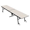 Rectangle Mobile Cafeteria Tables image