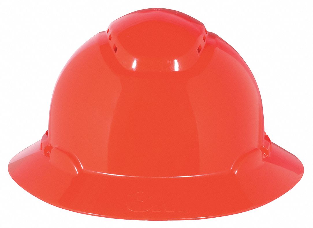 3M Hard Hat Full Brim Head Protection, ANSI Classification Type 1
